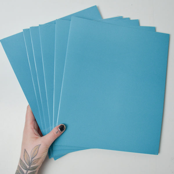 Teal Creative Memories Photo Mounting Paper - 6 Packs