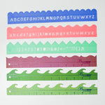 Wavy Rulers - Set of 6
