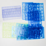 Alphanumeric Stencil Bundle