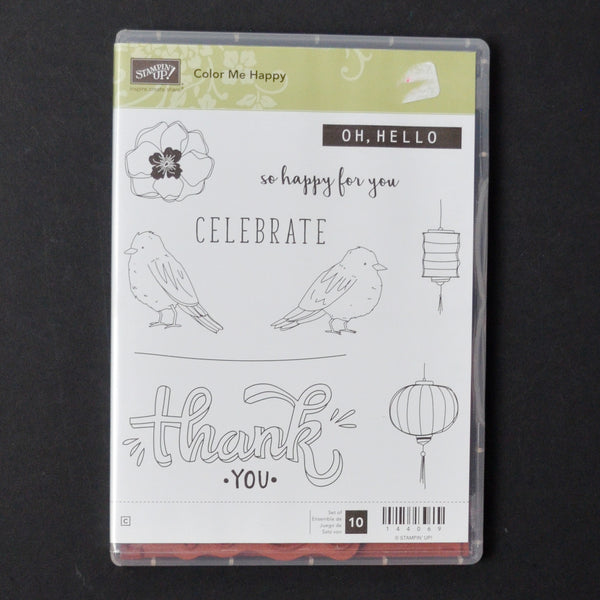 Stampin Up! Color Me Happy Stamp Set