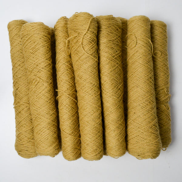 Tan Wool Rug Yarn Bundle
