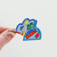 "Clean Up" Iron-On Patch Default Title