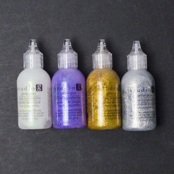 Studio G Glitter Glue - 4 Bottles