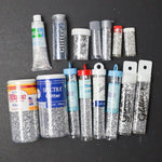 Silver Glitter + Glitter Glue Bundle