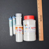 Clear + Iridescent Glitter - 4 Tubes