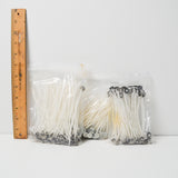 5" Waxed Candle Wick Bundle