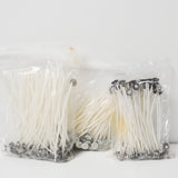 5" Waxed Candle Wick Bundle