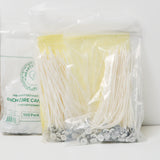 Waxed Candle Wick + Adhesive Tabs Bundle