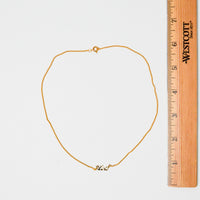 Gold "Lois" Necklace