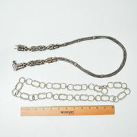 Silver Tone Necklaces - Bundle of 2