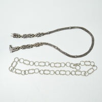 Silver Tone Necklaces - Bundle of 2