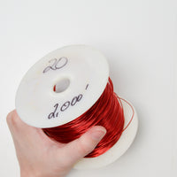 Red 20 Gauge Wire - 1 Spool