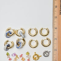 Donut Hoop Earring Bundle