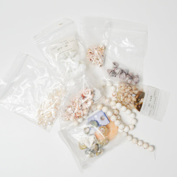 Shell + Stone Bead Bundle