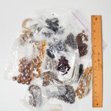 Brown + Gray Glass + Stone Bead Bundle