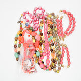 Pink Beaded Jewelry Bundle