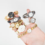Gold + Silver Tone Watch Bundle in Organizing Tray