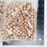 Matte Gold Large Round Bead Bundle