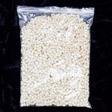 Small Chains of Faux Pearls with Gold Hardware