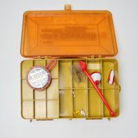 Plano Mini-Magnum Side Kick Tackle Box with Fly Tying Supplies