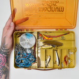 Plano Mini-Magnum Side Kick Tackle Box with Fly Tying Supplies
