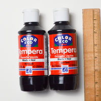 Black Tempera Paint - 2 Bottles Default Title