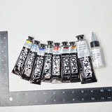 Golden Open Slow-Drying Acrylic Paint - 8 Tubes + Thinner