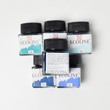 Royal Talens Ecoline Blue Liquid Watercolor - 6 Jars