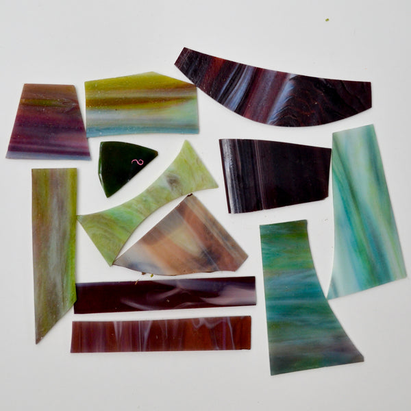 Colorful Glass Piece Bundle
