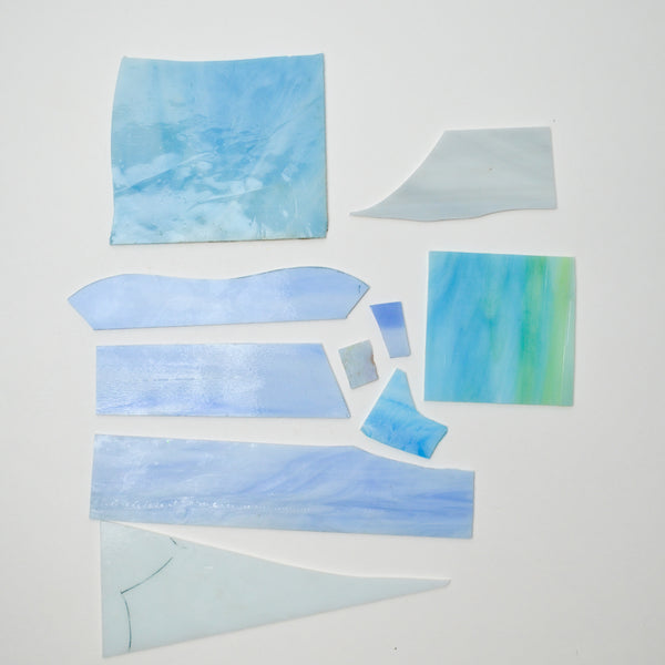 Blue Glass Piece Bundle