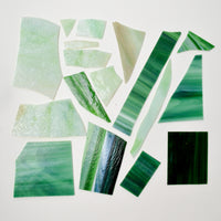 Green Glass Piece Bundle