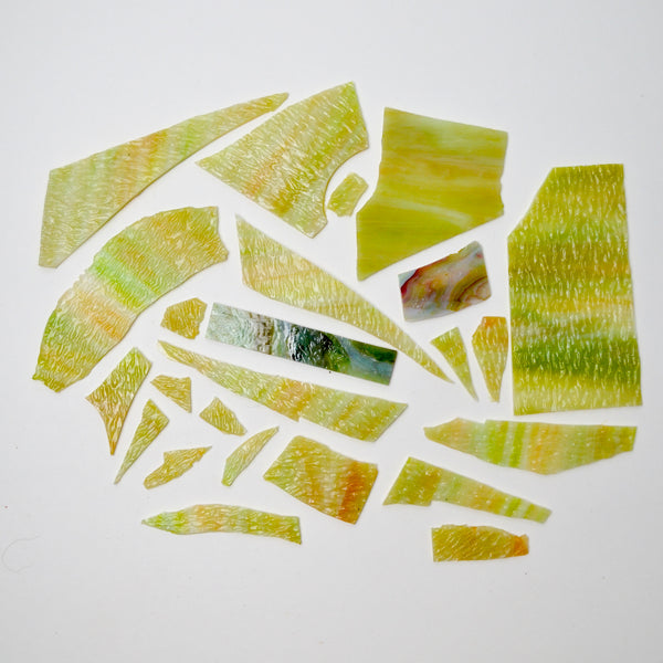 Light Green Glass Piece Bundle