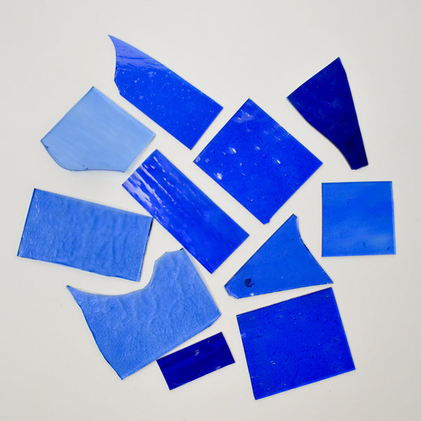 Blue Glass Piece Bundle