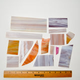 Striped Glass Piece Bundle