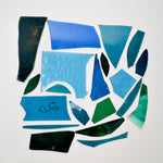 Blue + Green Glass Piece Bundle