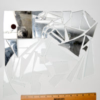 Clear + Silver Glass Piece Bundle