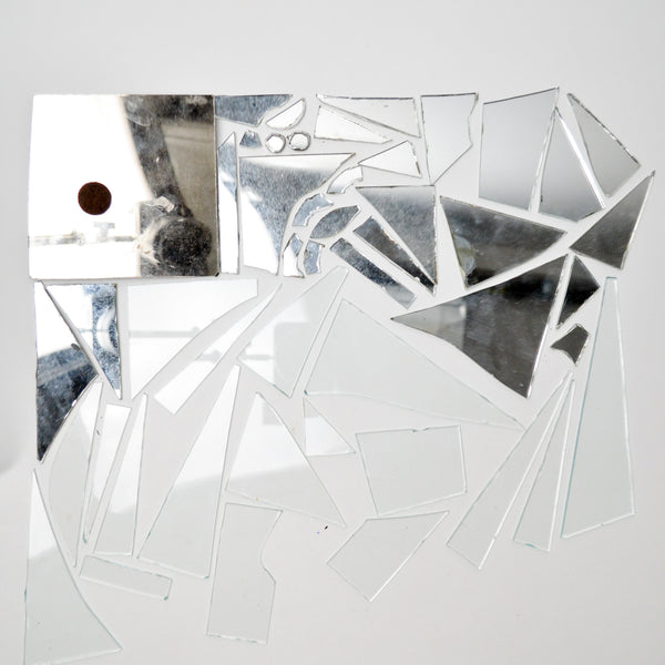 Clear + Silver Glass Piece Bundle