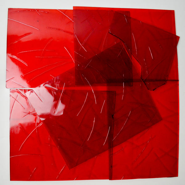 Red Glass Sheet Bundle