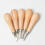 Abig Lino Carving Tools - Set of 5