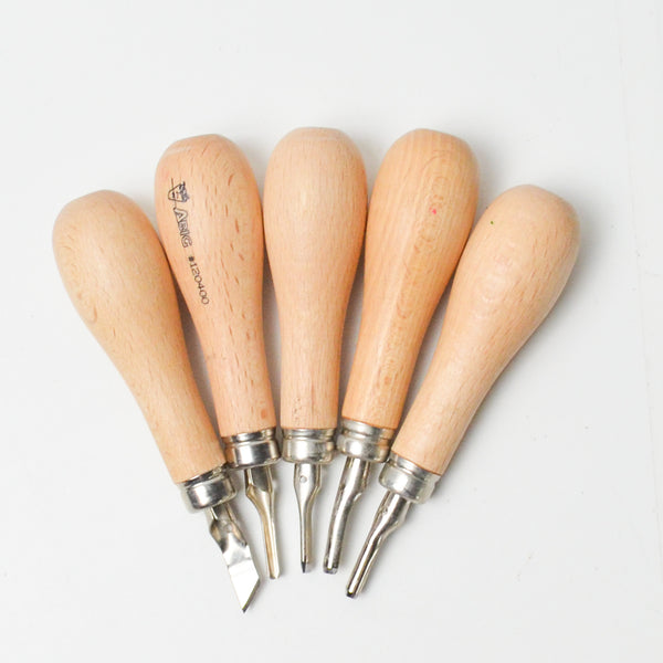 Abig Lino Carving Tools - Set of 5