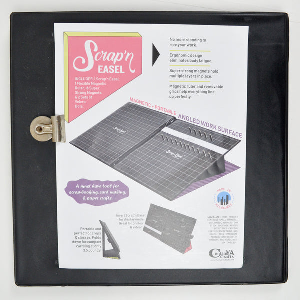 Scrap'n Easel Magnetic Portable Grid Easel