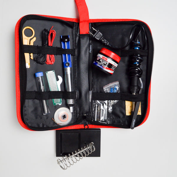 Soldering Tool Set in Travel Case