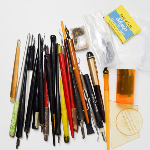 Fountain Pen + Calligraphy + Assorted Tool Set