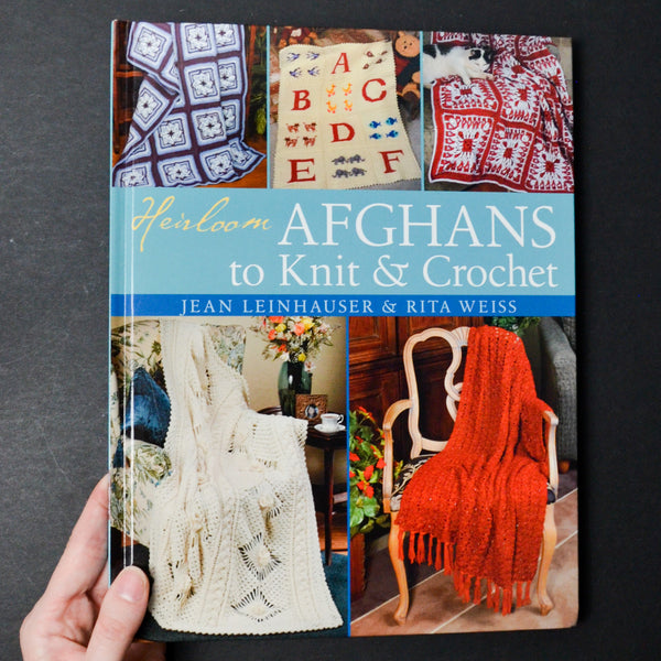 Afghans to Knit + Crochet Book