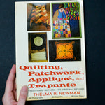Quilting, Patchwork, Applique + Trapunto Book