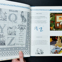 Country Cross-Stitch Designs: An American Sampler 1990 Book