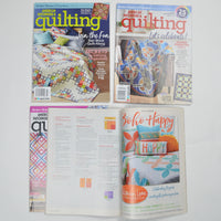 American Patchwork & Quilting Magazine, 2018 - Set of 4
