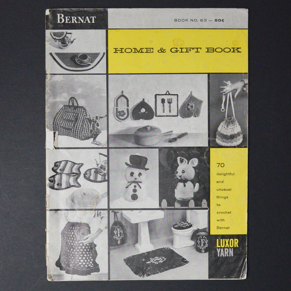 Bernat Home & Gift Crochet Pattern Book No 63