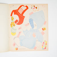 Artcraft Baby Brother Paper Doll Booklet
