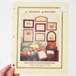 A Shaker Sampling Cross Stitch Pattern Booklet